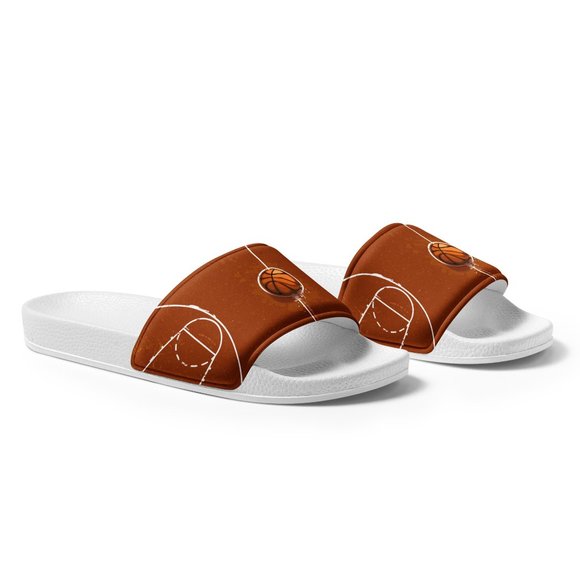 Basketball Court-All-Star Slide Sandals (Customizable) - Picture 2 of 8
